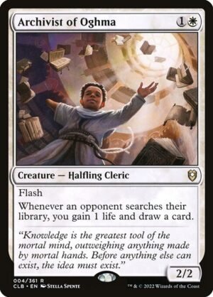 Archivist of Oghma - Foil<br /><span class="collector-number">Collector No. 4</span>