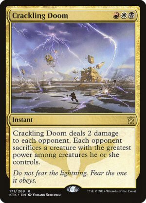 Crackling Doom<br /><span class="collector-number">Collector No. 171</span>