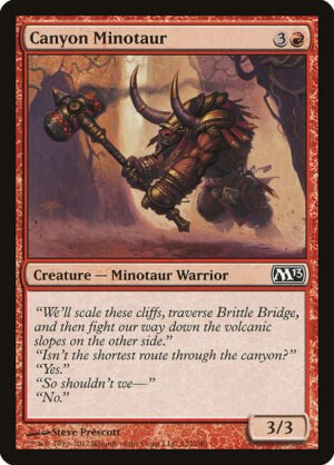 Canyon Minotaur<br /><span class="collector-number">Collector No. 122</span>