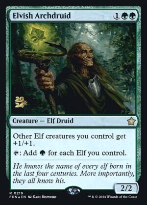 Elvish Archdruid - Foil<br /><span class="collector-number">Collector No. 219s</span>