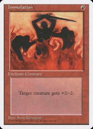 Immolation<br /><span class="collector-number">Collector No. 204</span>
