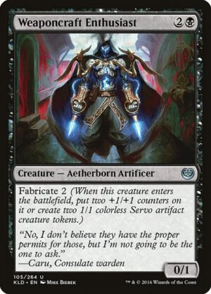 Weaponcraft Enthusiast<br /><span class="collector-number">Collector No. 105</span>