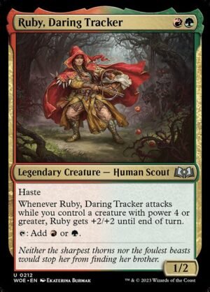 Ruby, Daring Tracker<br /><span class="collector-number">Collector No. 212</span>