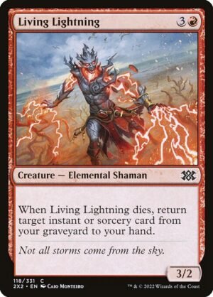 Living Lightning - Foil<br /><span class="collector-number">Collector No. 118</span>