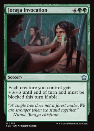 Joraga Invocation<br /><span class="collector-number">Collector No. 555</span>