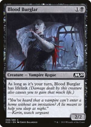 Blood Burglar - Foil<br /><span class="collector-number">Collector No. 88</span>