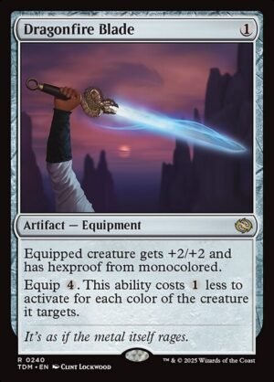 Dragonfire Blade - Foil<br /><span class="collector-number">Collector No. 240</span>