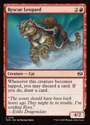 Rescue Leopard - Foil<br /><span class="collector-number">Collector No. 116</span>
