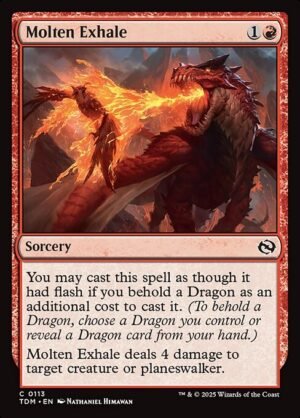 Molten Exhale - Foil<br /><span class="collector-number">Collector No. 113</span>