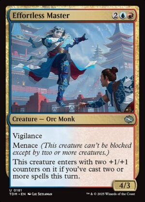 Effortless Master - Foil<br /><span class="collector-number">Collector No. 181</span>