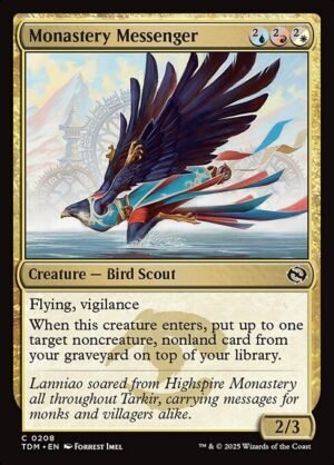 Monastery Messenger - Foil<br /><span class="collector-number">Collector No. 208</span>