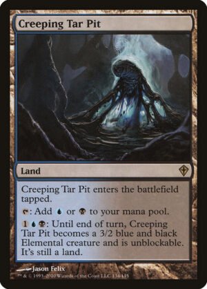 Creeping Tar Pit<br /><span class="collector-number">Collector No. 134</span>