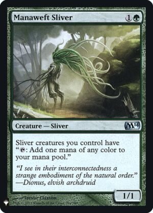 Manaweft Sliver - Foil<br /><span class="collector-number">Collector No. M14-184</span>