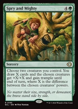 Spry and Mighty<br /><span class="collector-number">Collector No. 195</span>