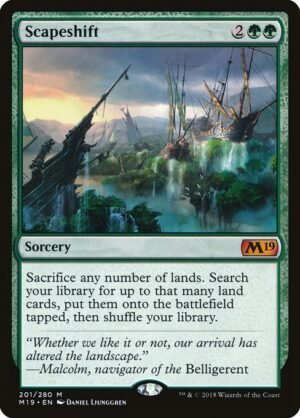 Scapeshift - Foil<br /><span class="collector-number">Collector No. 201</span>