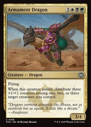 Armament Dragon<br /><span class="collector-number">Collector No. 168</span>