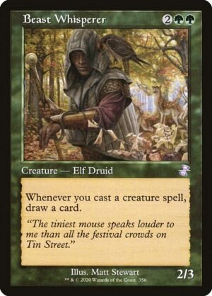 Beast Whisperer - Foil<br /><span class="collector-number">Collector No. 356</span>