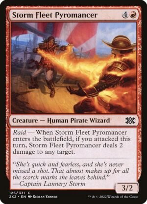 Storm Fleet Pyromancer - Foil<br /><span class="collector-number">Collector No. 126</span>