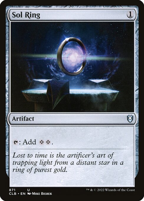 Sol Ring<br /><span class="collector-number">Collector No. 871</span>