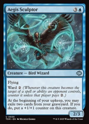Aegis Sculptor - Foil<br /><span class="collector-number">Collector No. 35</span>