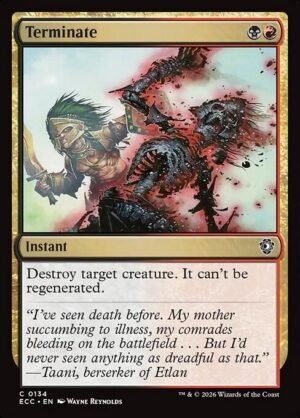 Terminate<br /><span class="collector-number">Collector No. 134</span>