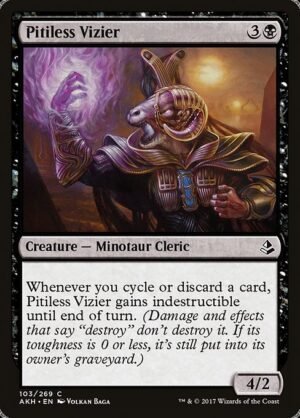 Pitiless Vizier<br /><span class="collector-number">Collector No. 103</span>