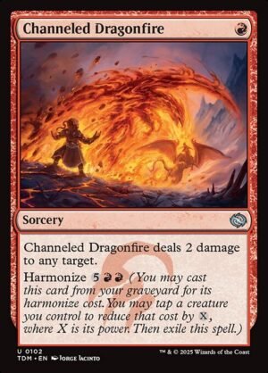 Channeled Dragonfire - Foil<br /><span class="collector-number">Collector No. 102</span>