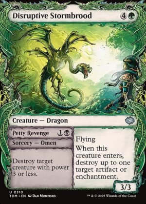 Disruptive Stormbrood // Petty Revenge<br /><span class="collector-number">Collector No. 310</span>
