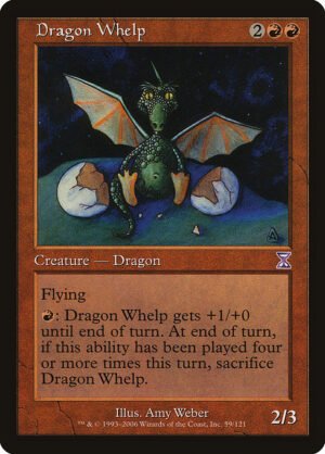 Dragon Whelp - Foil<br /><span class="collector-number">Collector No. 59</span>