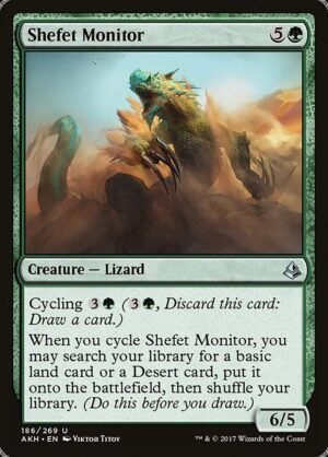 Shefet Monitor<br /><span class="collector-number">Collector No. 186</span>