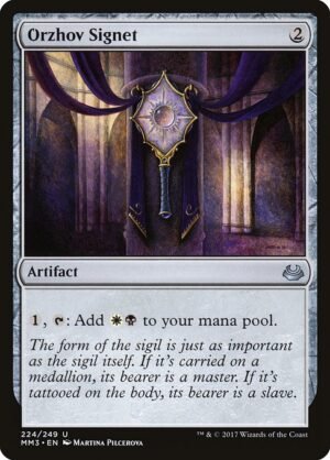 Orzhov Signet - Foil<br /><span class="collector-number">Collector No. 224</span>