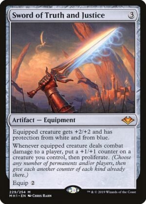 Sword of Truth and Justice - Foil<br /><span class="collector-number">Collector No. 229</span>