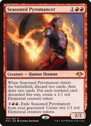 Seasoned Pyromancer - Foil<br /><span class="collector-number">Collector No. 145</span>