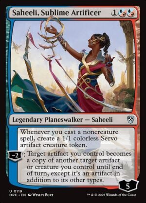 Saheeli, Sublime Artificer<br /><span class="collector-number">Collector No. 119</span>