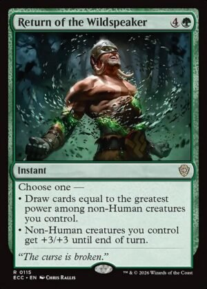 Return of the Wildspeaker<br /><span class="collector-number">Collector No. 115</span>