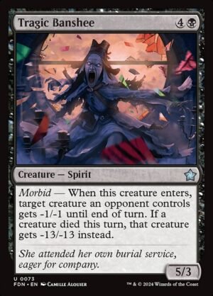 Tragic Banshee - Foil<br /><span class="collector-number">Collector No. 73</span>