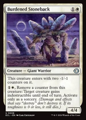 Burdened Stoneback<br /><span class="collector-number">Collector No. 8</span>
