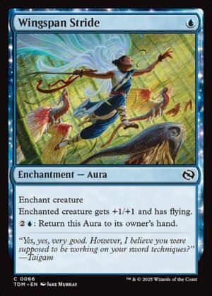 Wingspan Stride - Foil<br /><span class="collector-number">Collector No. 66</span>