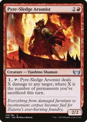 Pyre-Sledge Arsonist - Foil<br /><span class="collector-number">Collector No. 118</span>