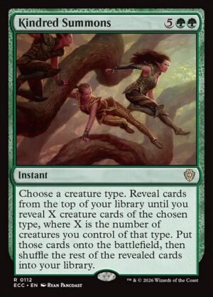 Kindred Summons<br /><span class="collector-number">Collector No. 112</span>