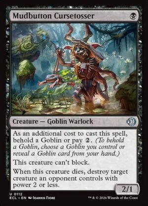 Mudbutton Cursetosser<br /><span class="collector-number">Collector No. 112</span>