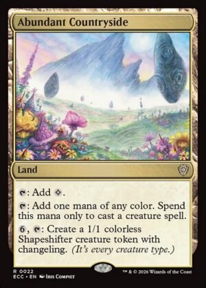 Abundant Countryside<br /><span class="collector-number">Collector No. 22</span>