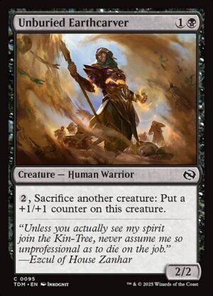 Unburied Earthcarver - Foil<br /><span class="collector-number">Collector No. 95</span>