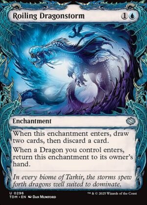Roiling Dragonstorm<br /><span class="collector-number">Collector No. 296</span>