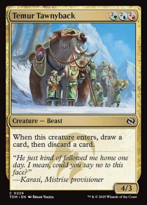 Temur Tawnyback - Foil<br /><span class="collector-number">Collector No. 229</span>