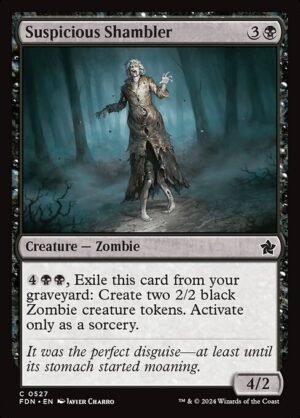 Suspicious Shambler<br /><span class="collector-number">Collector No. 527</span>