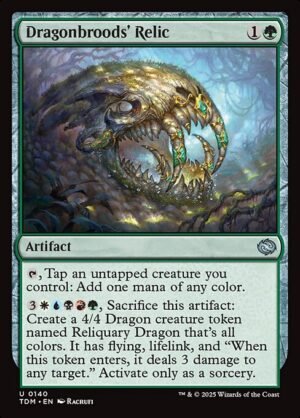Dragonbroods' Relic<br /><span class="collector-number">Collector No. 140</span>