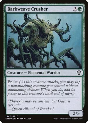 Barkweave Crusher - Foil<br /><span class="collector-number">Collector No. 154</span>