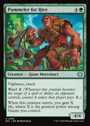 Pummeler for Hire<br /><span class="collector-number">Collector No. 190</span>