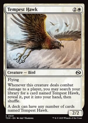 Tempest Hawk - Foil<br /><span class="collector-number">Collector No. 31</span>